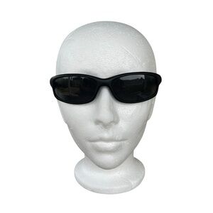 Von Zipper Backseat Sunglasses Y2K Style Matte Black Tinted Lenses READ